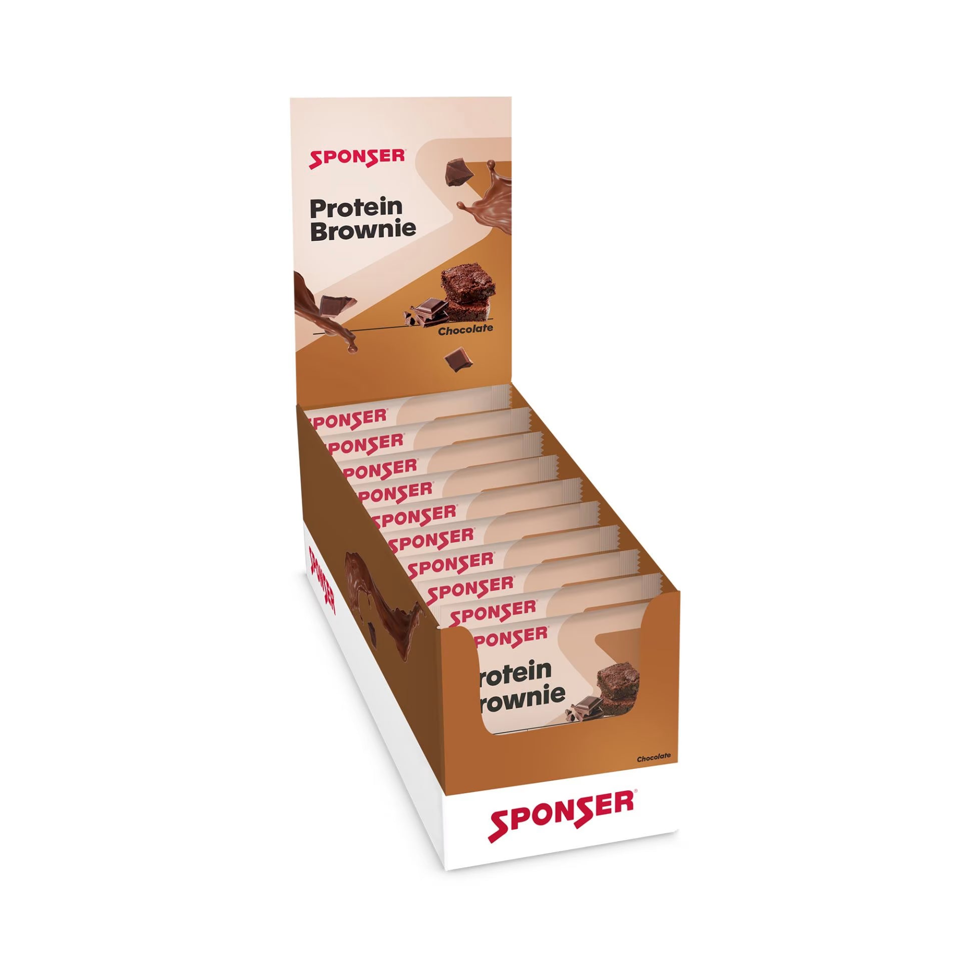Sponser Vegan Protein Brownie (12 x 50G)